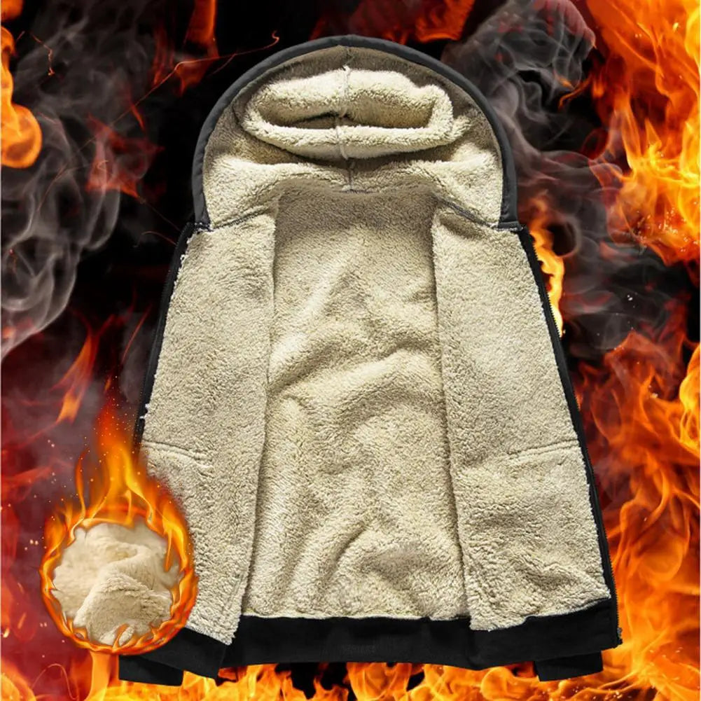 EXTRA WARM SHERPA HOODIE