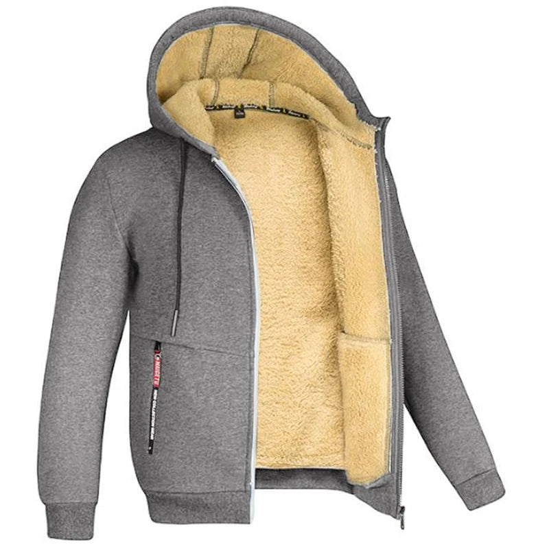 EXTRA WARM SHERPA HOODIE
