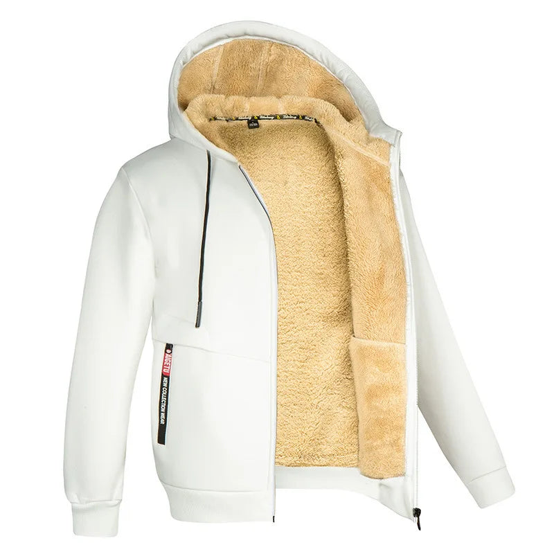 EXTRA WARM SHERPA HOODIE