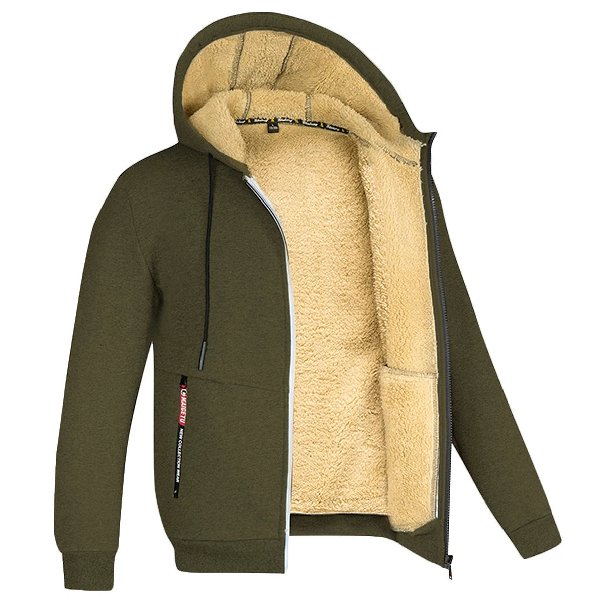 EXTRA WARM SHERPA HOODIE