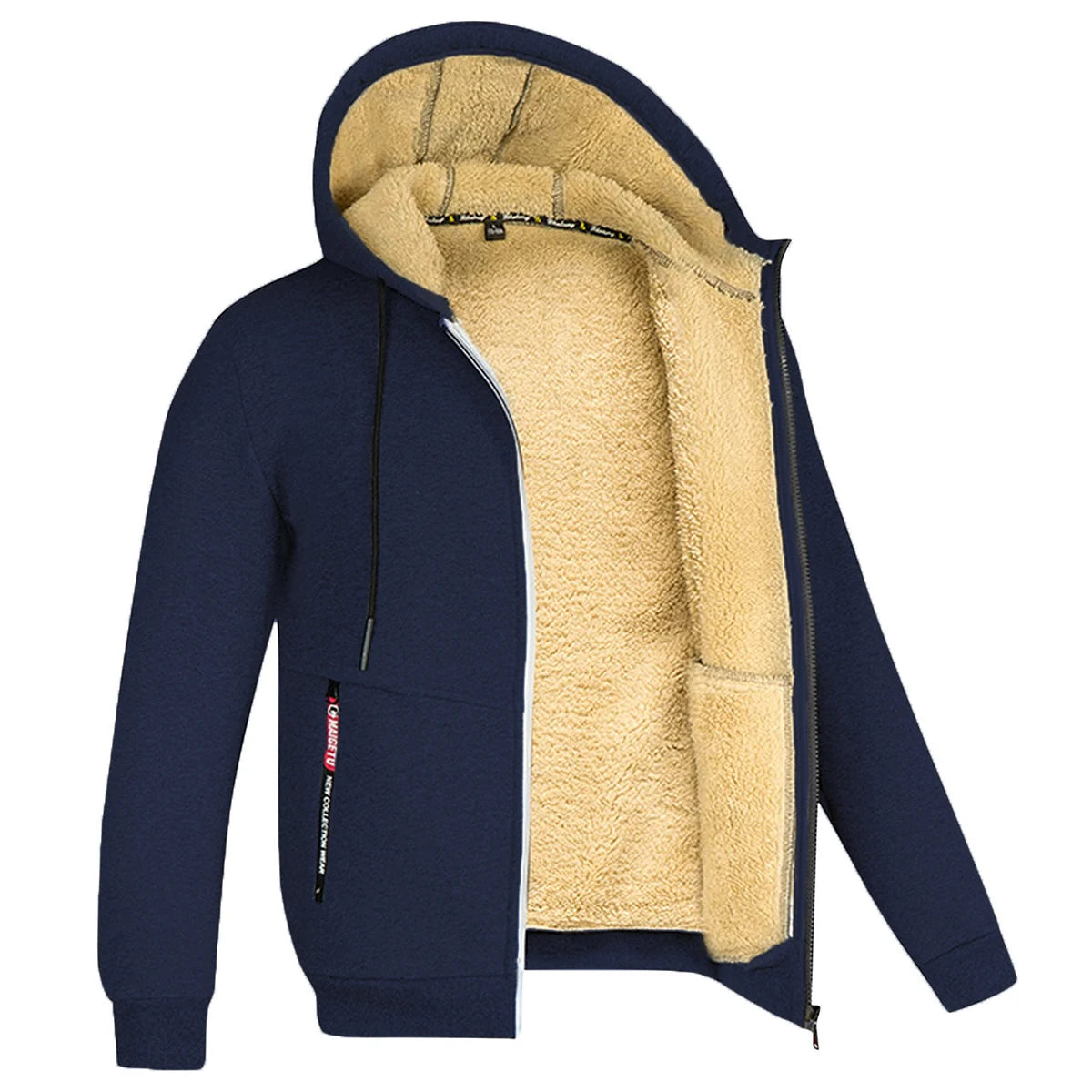 EXTRA WARM SHERPA HOODIE