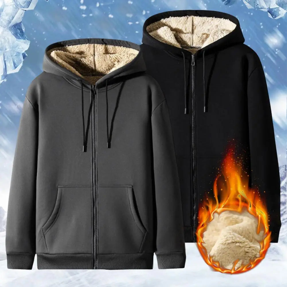 EXTRA WARM SHERPA HOODIE