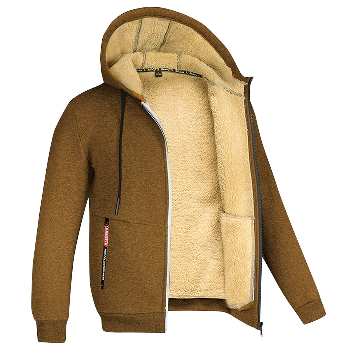 EXTRA WARM SHERPA HOODIE