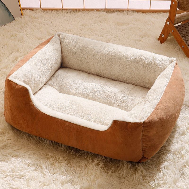 Cat Kennel, Kennel Mat, Winter Warm Square Nest, Small and Medium - Sized Dog/Cat - Clothes The Sale
