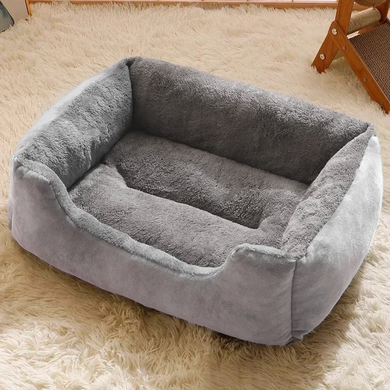 Cat Kennel, Kennel Mat, Winter Warm Square Nest, Small and Medium - Sized Dog/Cat - Clothes The Sale