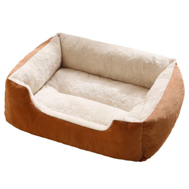 Cat Kennel, Kennel Mat, Winter Warm Square Nest, Small and Medium - Sized Dog/Cat - Clothes The Sale