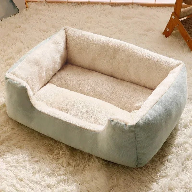 Cat Kennel, Kennel Mat, Winter Warm Square Nest, Small and Medium - Sized Dog/Cat - Clothes The Sale