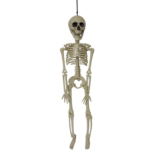 Halloween 16" Mini Poseable Skeleton Outdoor Decoration, by